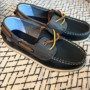 Boy’s Oshkosh Navy Blue Boat Shoes